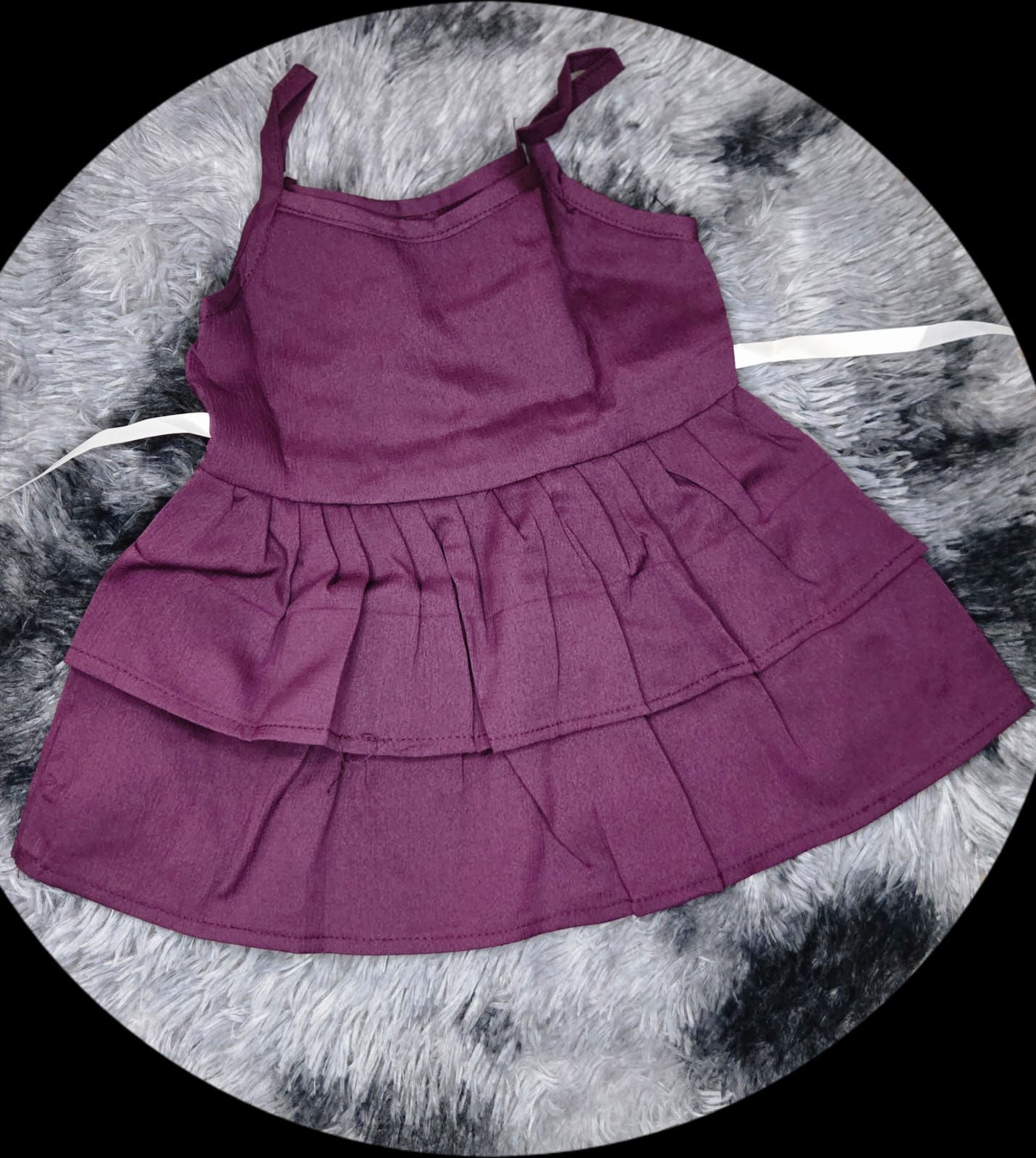 plum blossom baby dress