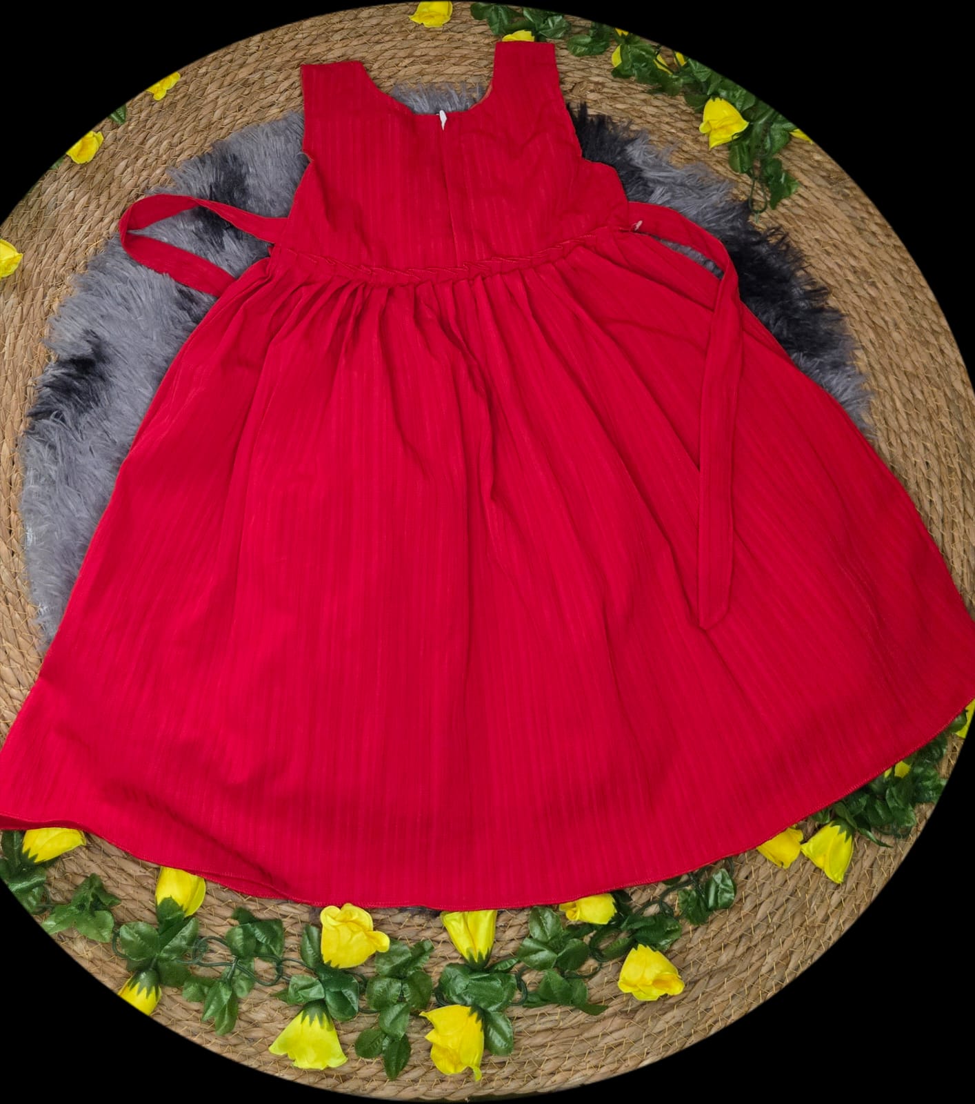 Ruby garden celebration dress