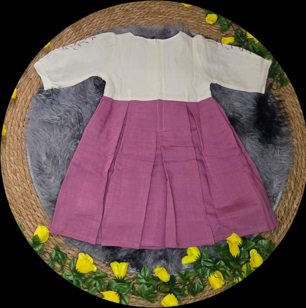 Dusty rose heritage dress